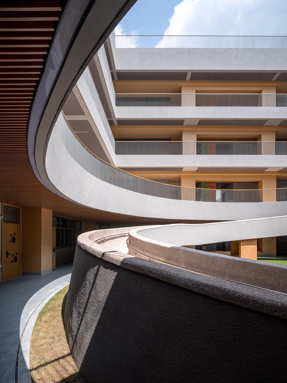 fengpu elementary school by wuyang architecture