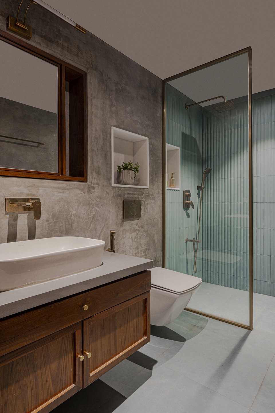 home set in stone by studio motley