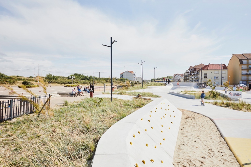 stella plage skate park by espace libre