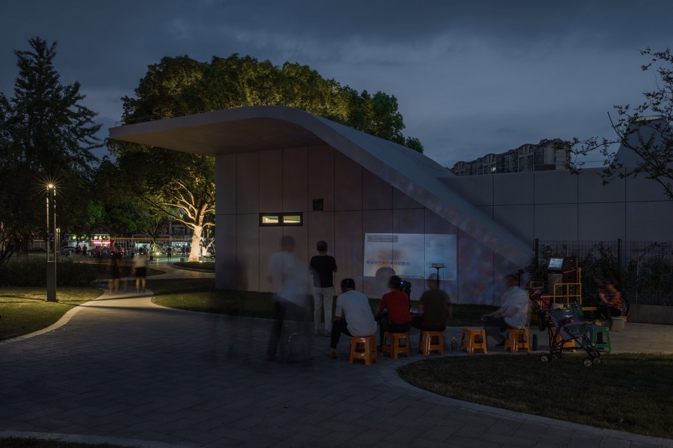 Chang an Plaza Citizen Service Station Design in Huishan District Wuxi by Greyspace Architects