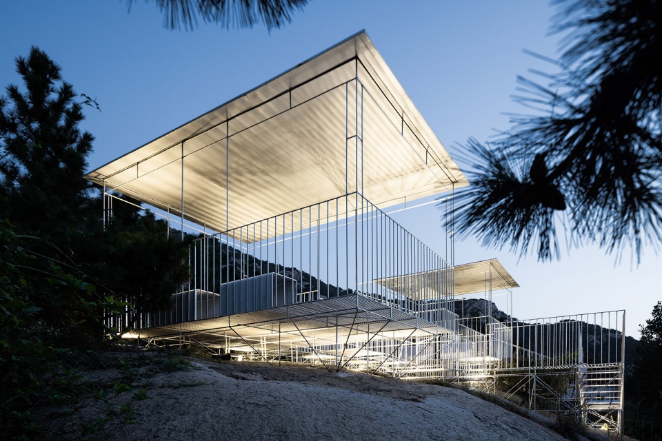 Wuwai Theater Chaoran Terrace Xiaoyao Pavilion China by Kong Xiangwei Studio