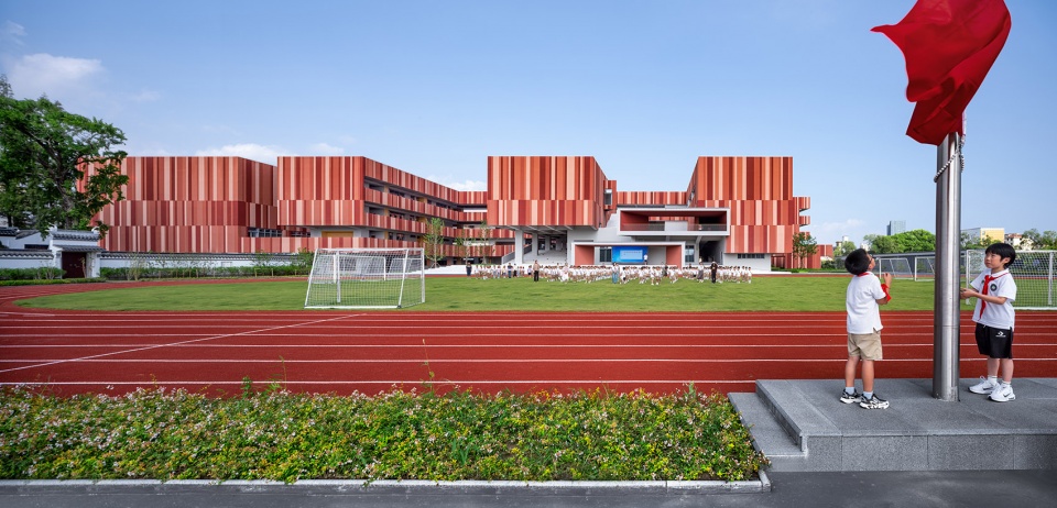 fengpu elementary school by wuyang architecture