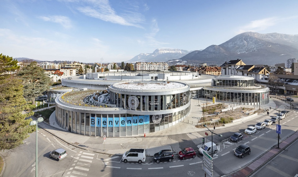 les nouvelles galleries in annecy manuelle gautrand architecture