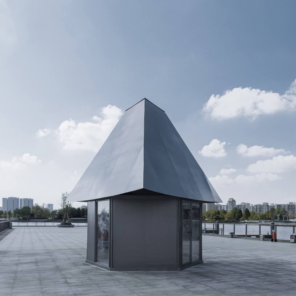 two pavilions in shanghai by gom