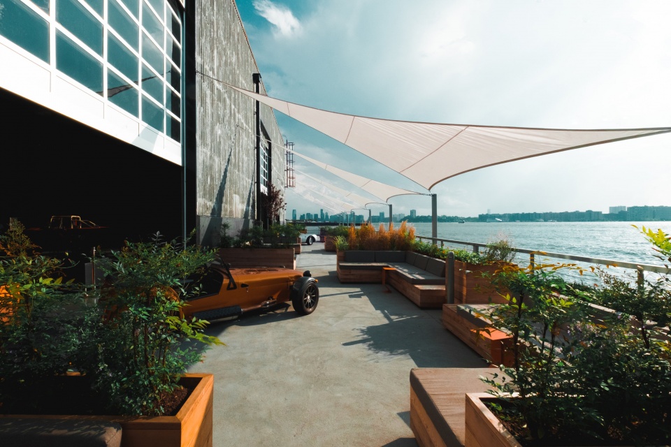 classic car club pier 76 by marc thorpe design