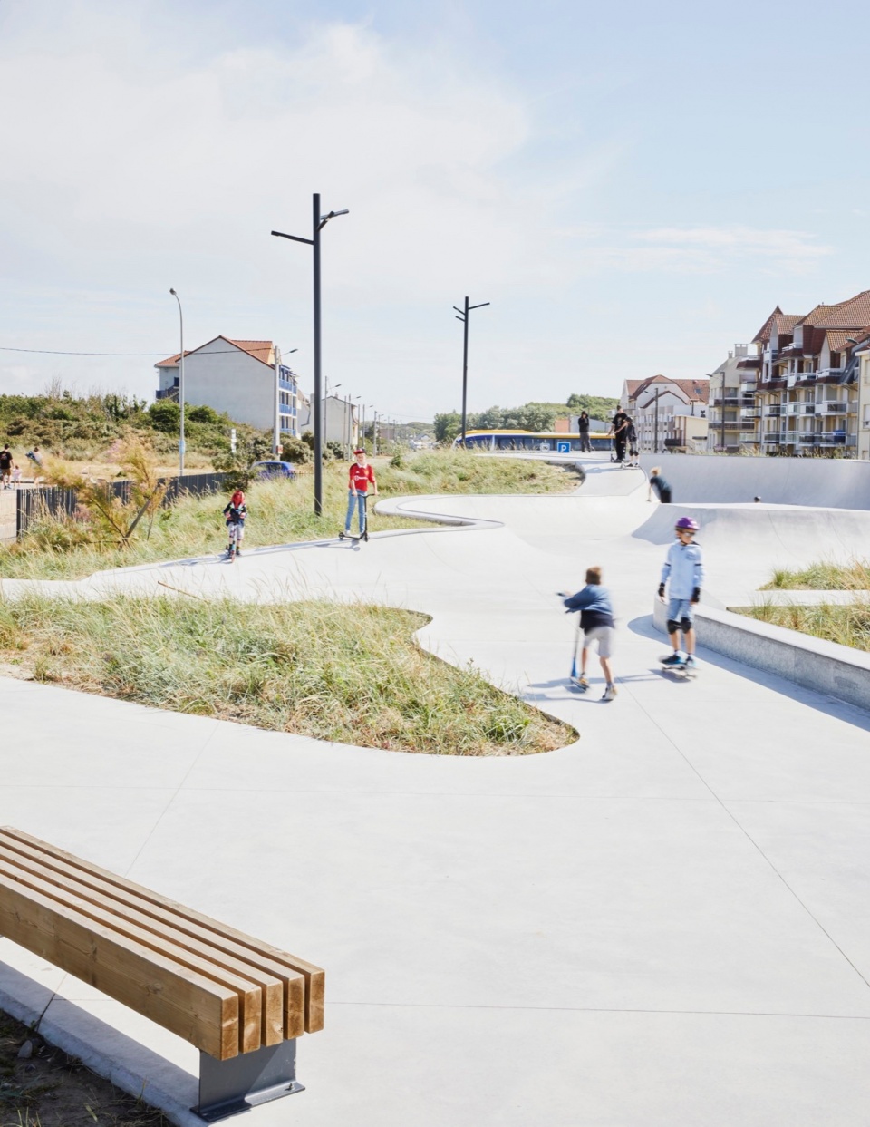 stella plage skate park by espace libre