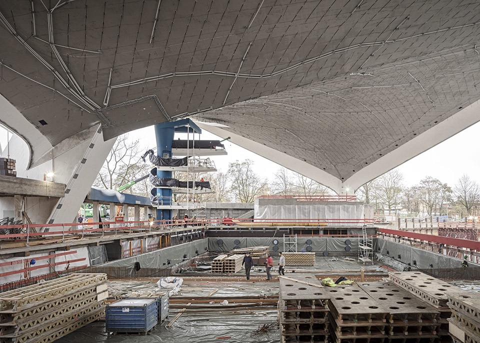 Alsterschwimmhalle has been comprehensively refurbished converted and extended by gmp