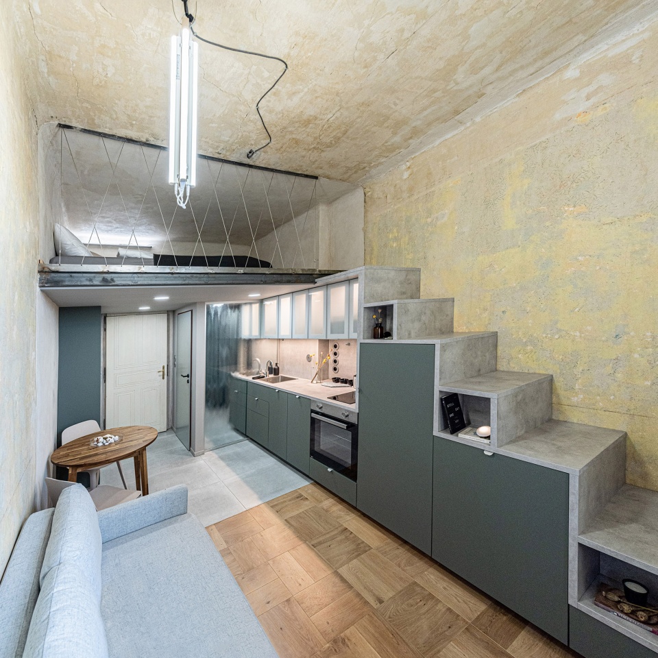 vrsovice twins apartment by studio reaktor