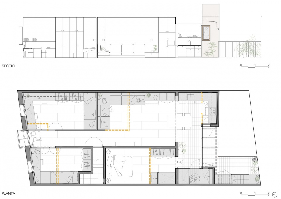 120gar interior renovation by bammp arquitectesvallribera arquitectes