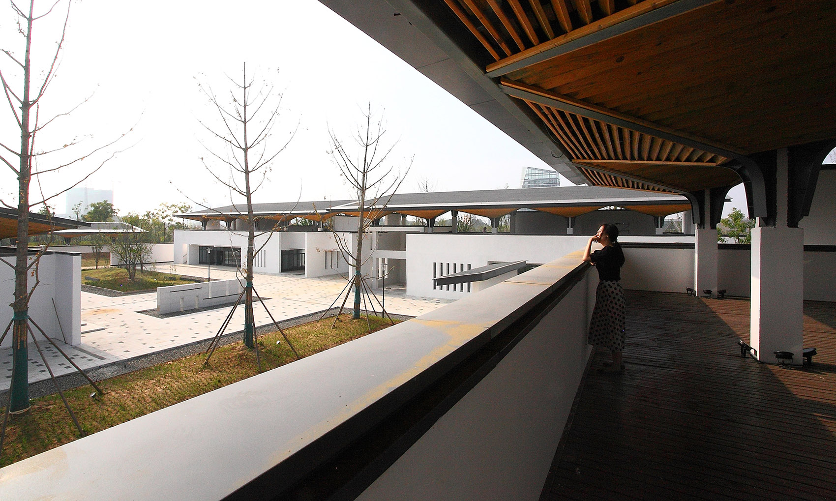 Youran Square in Anqing Zhanghu Park by East China Architectural Design