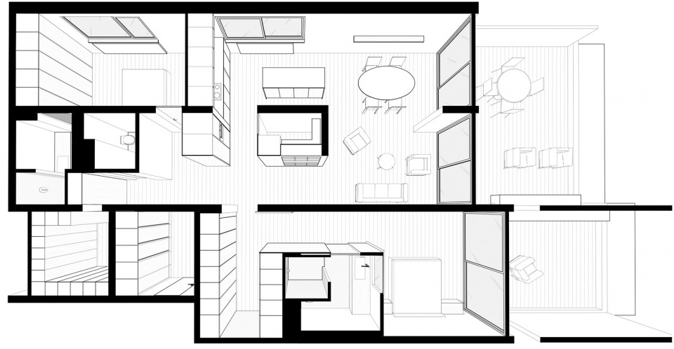 apartment msh by ralph germann architectes