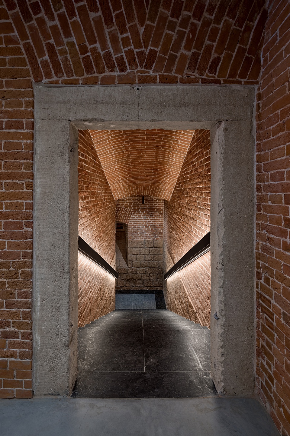square tower of the lviv citadel by architecture studio symmetry