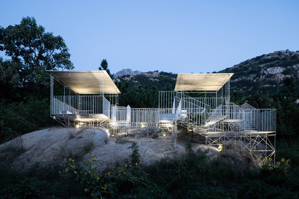 Wuwai Theater Chaoran Terrace Xiaoyao Pavilion China by Kong Xiangwei Studio