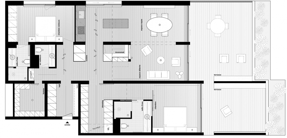 apartment msh by ralph germann architectes