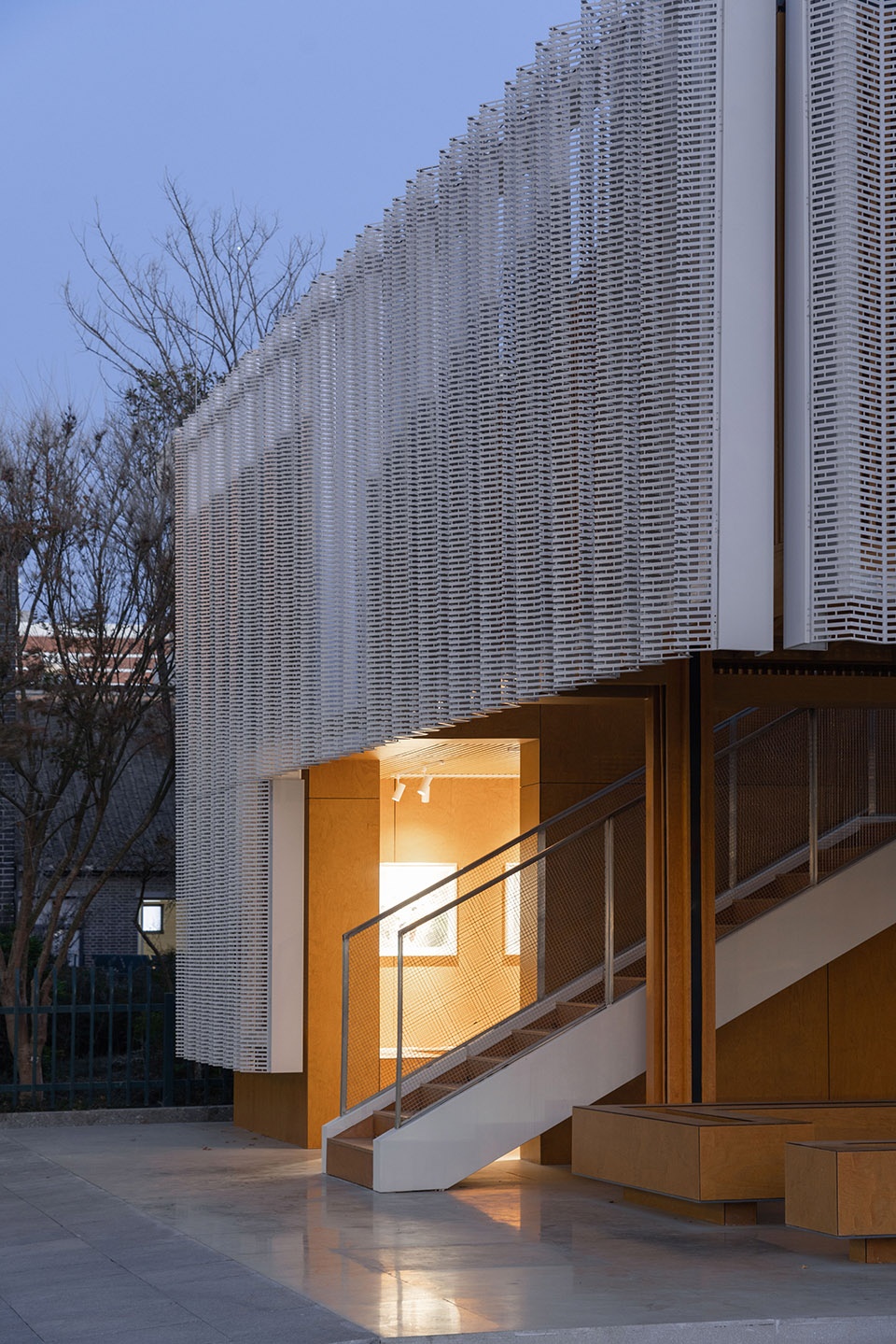 dengying service site by mudo architects