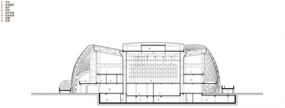 golden sands lake grand theater by cctn design