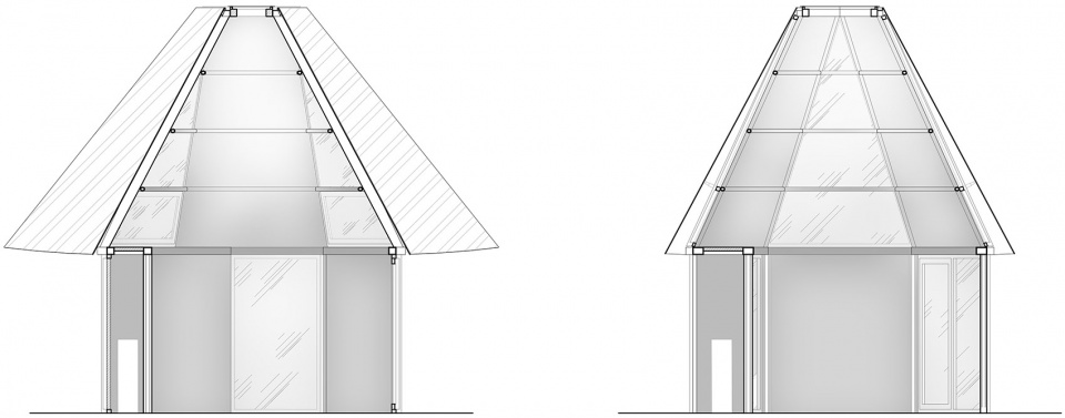 two pavilions in shanghai by gom