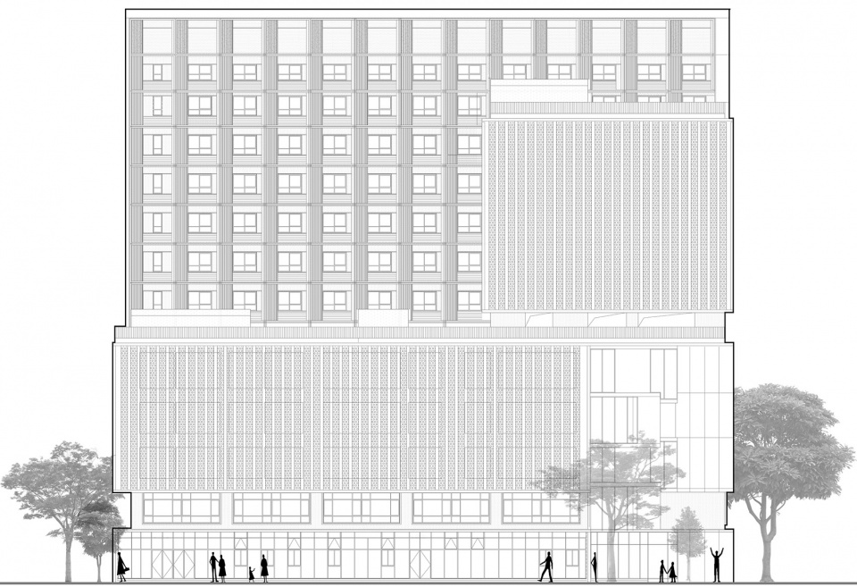xian gaoxin no 1 high school expansion and social shared car park construction project