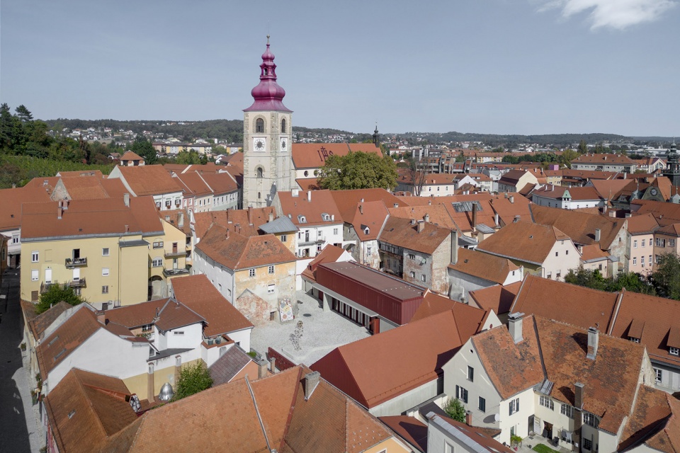 Revitalization of Old Glassworks and surrounding urban areas in old town of Ptuj by ELEMENTARNA