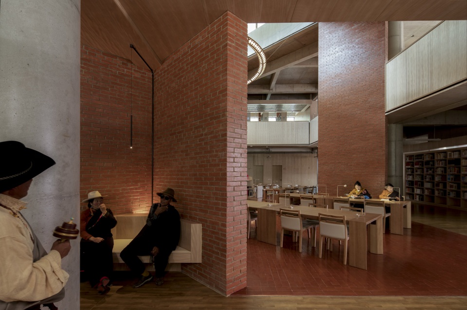 deba library by rong zhaohui studio zradi