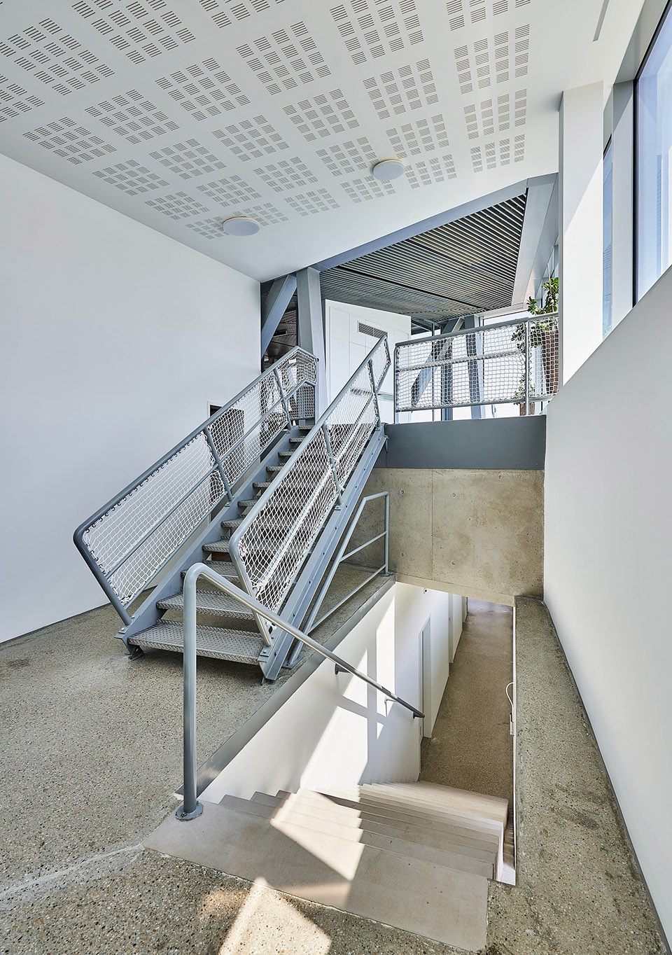 The Mosoni Danube Flood gate Control Building by TeRHaLoZAT
