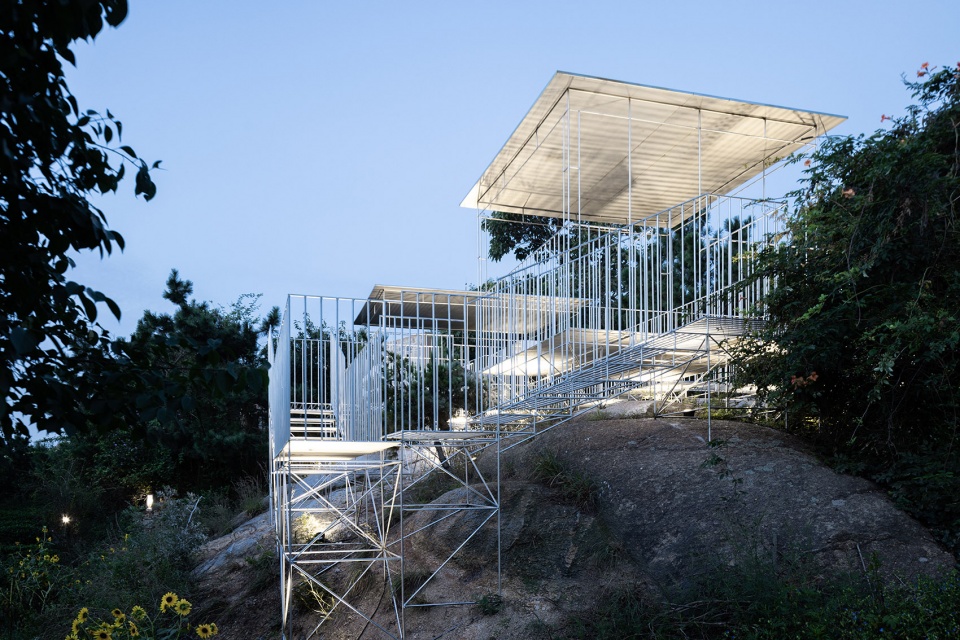Wuwai Theater Chaoran Terrace Xiaoyao Pavilion China by Kong Xiangwei Studio