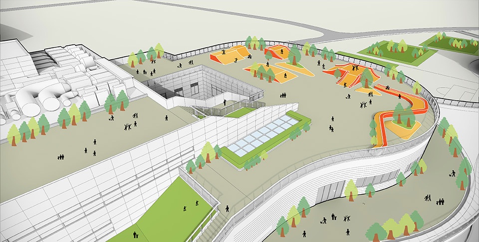 Shanghai Sanlin Yide Community Culture and Sports Center by SUNYAT ARCHITECTURE