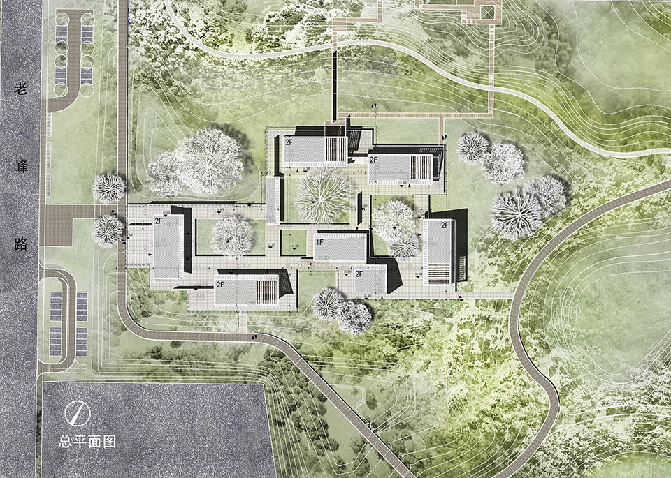 Youran Square in Anqing Zhanghu Park by East China Architectural Design Research Institute