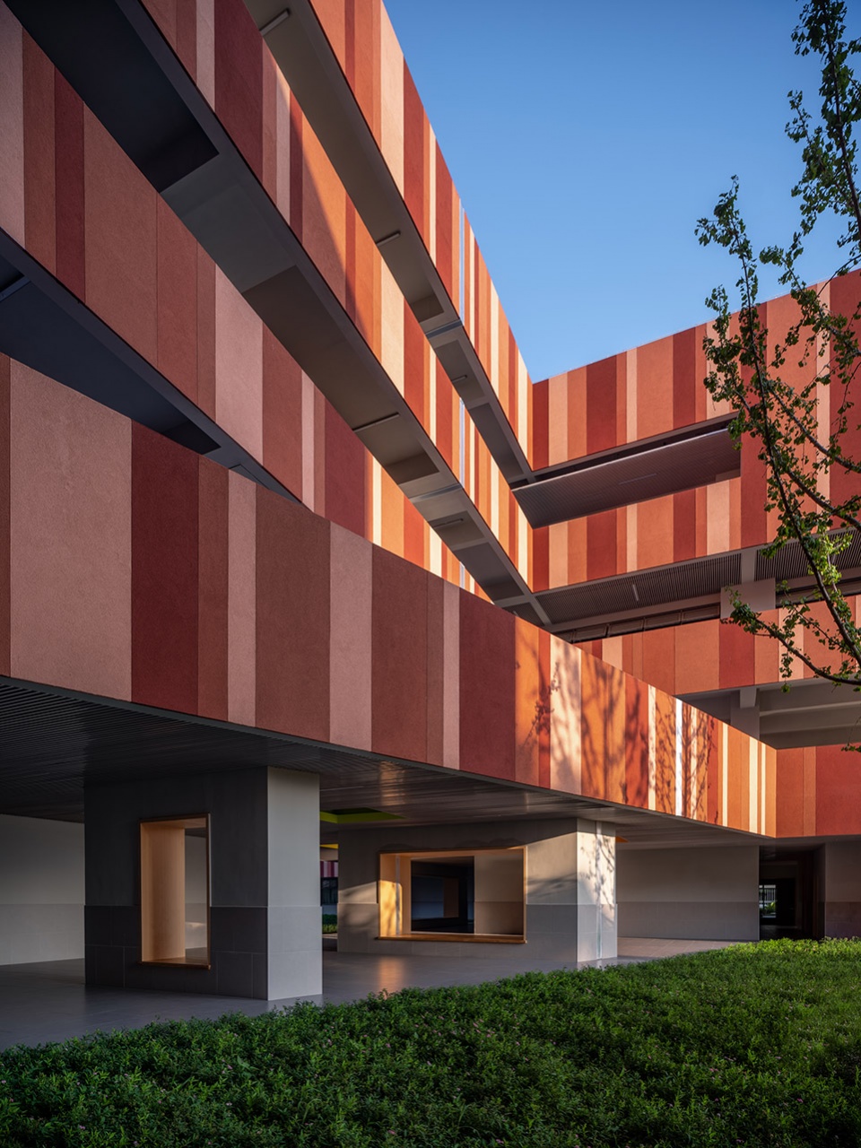 fengpu elementary school by wuyang architecture