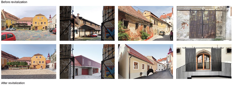 Revitalization of Old Glassworks and surrounding urban areas in old town of Ptuj by ELEMENTARNA