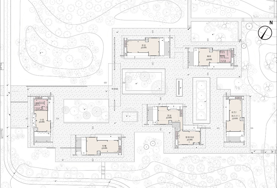 Youran Square in Anqing Zhanghu Park by East China Architectural Design Research Institute
