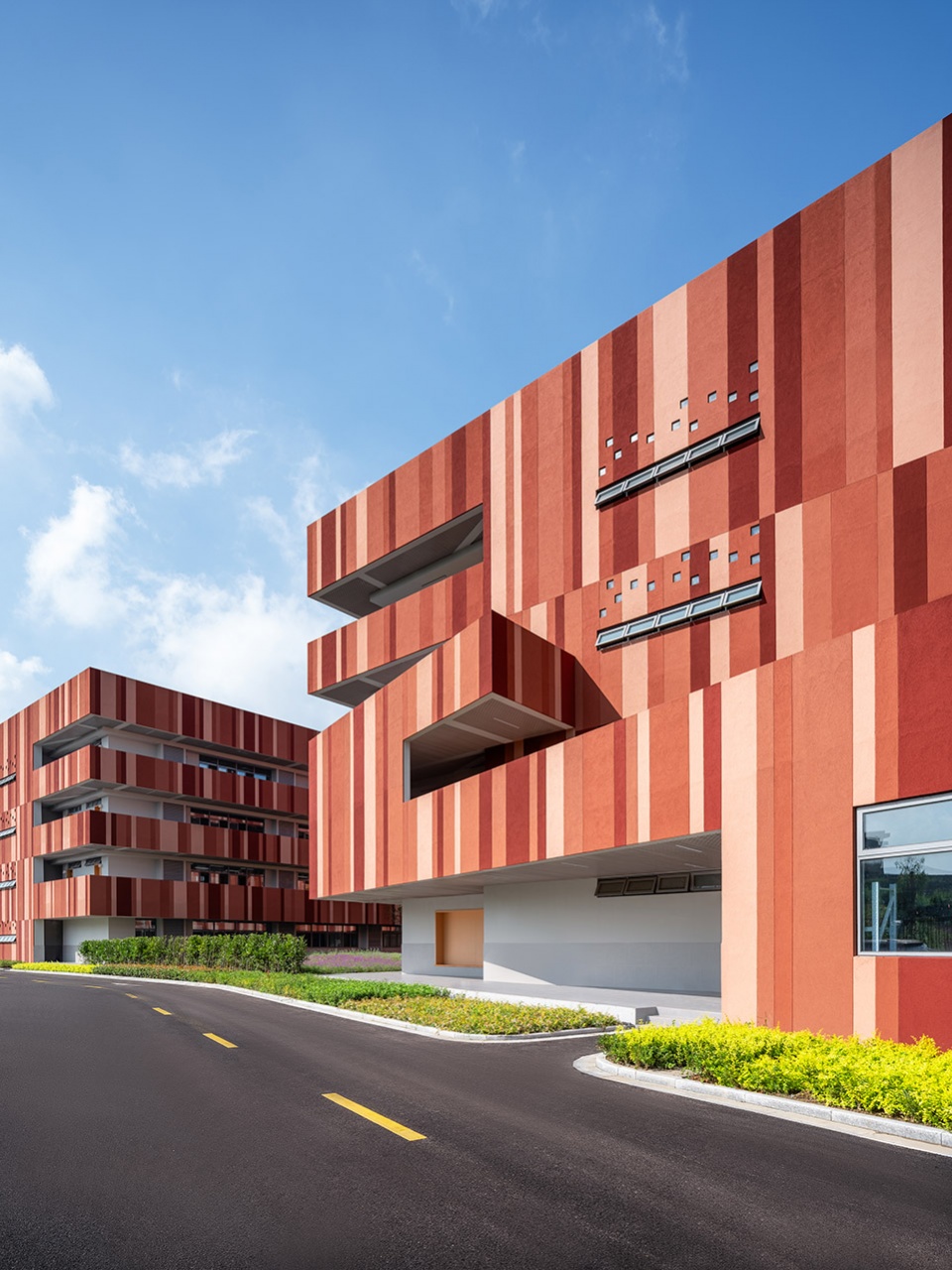 fengpu elementary school by wuyang architecture
