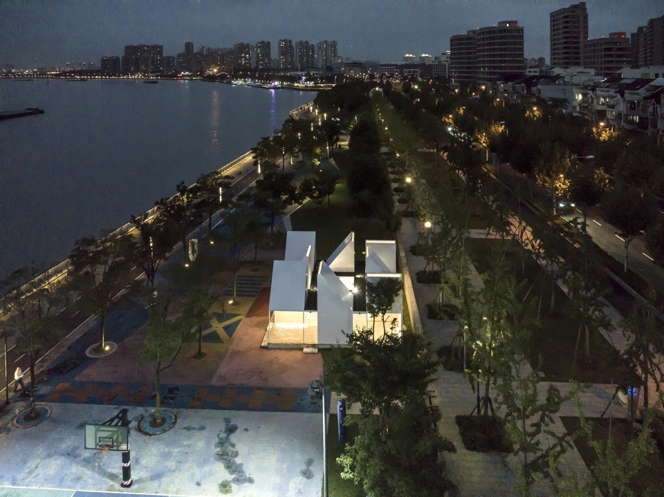 two pavilions in shanghai by gom