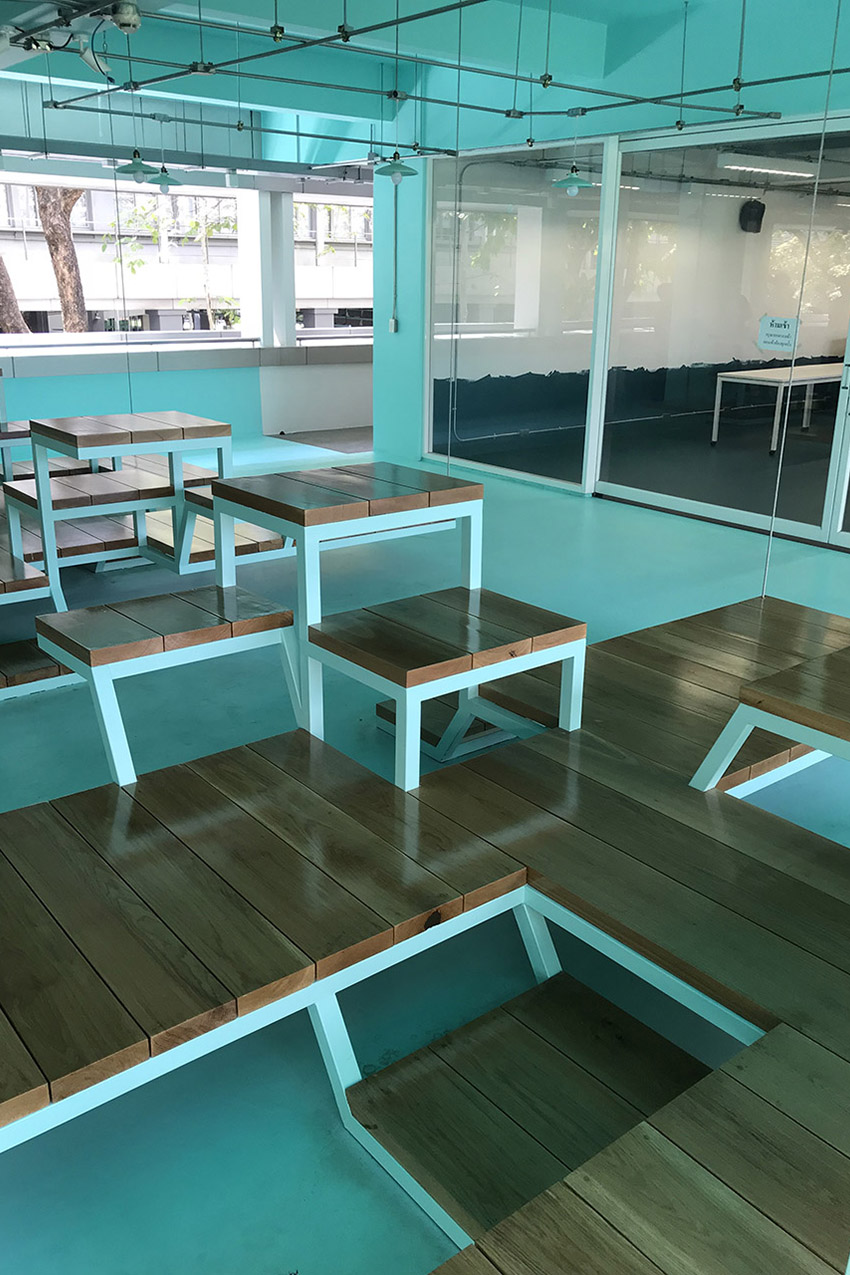 Bangkok University Interior Renovation by Imaginary Objects Hypothesis pqq
