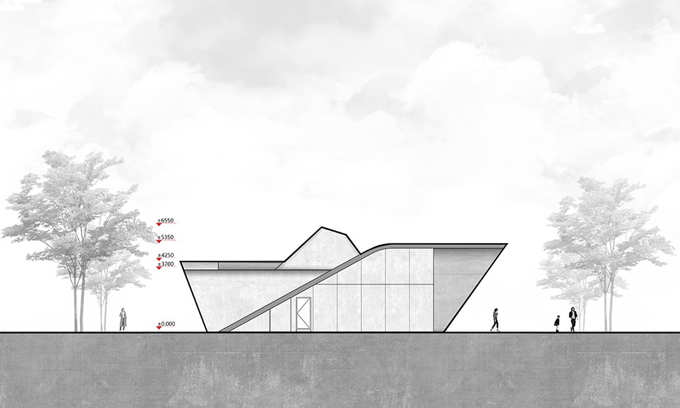 Chang an Plaza Citizen Service Station Design in Huishan District Wuxi by Greyspace Architects