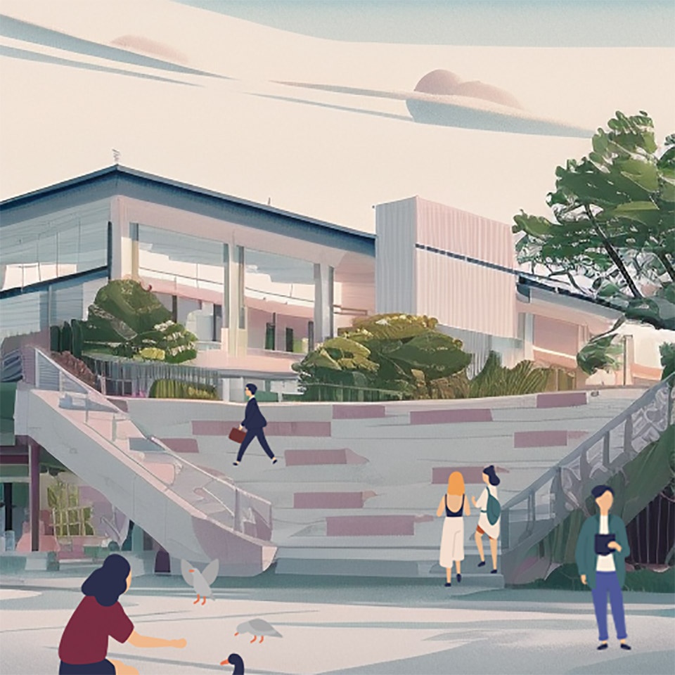 Renovation of Suzhou Xinda Industrial Park by Oumoumou Studio School of Design SJTU 拷贝