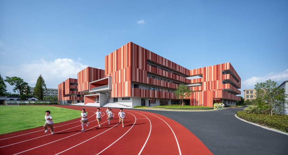fengpu elementary school by wuyang architecture