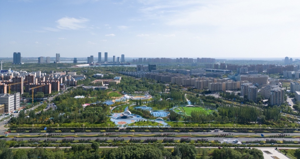©河狸景观摄影 ordos smart sports park by plat asia