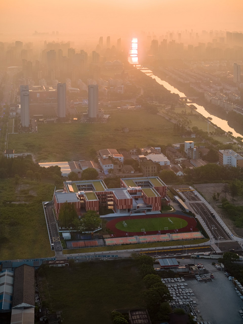 fengpu elementary school by wuyang architecture