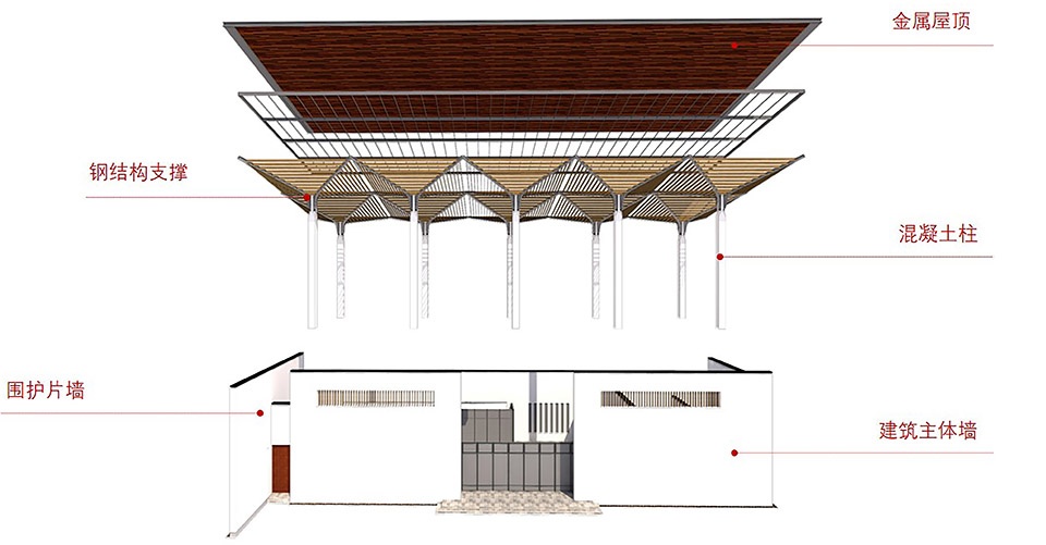 Youran Square in Anqing Zhanghu Park by East China Architectural Design Research Institute