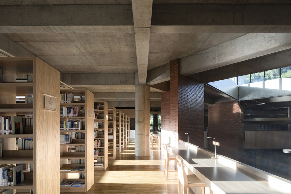 deba library by rong zhaohui studio zradi