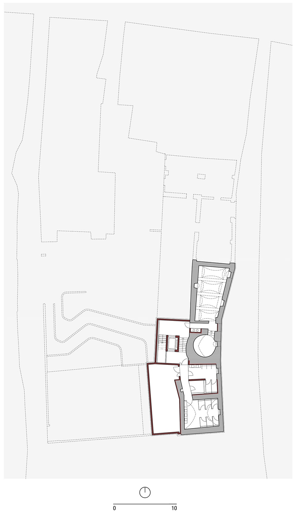 Revitalization of Old Glassworks and surrounding urban areas in old town of Ptuj by ELEMENTARNA