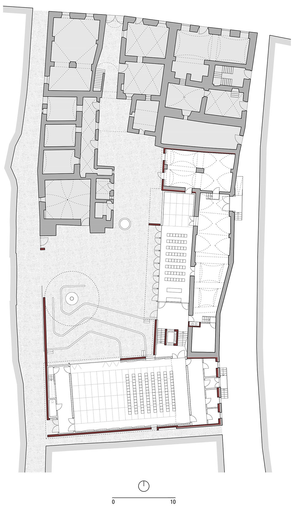 Revitalization of Old Glassworks and surrounding urban areas in old town of Ptuj by ELEMENTARNA
