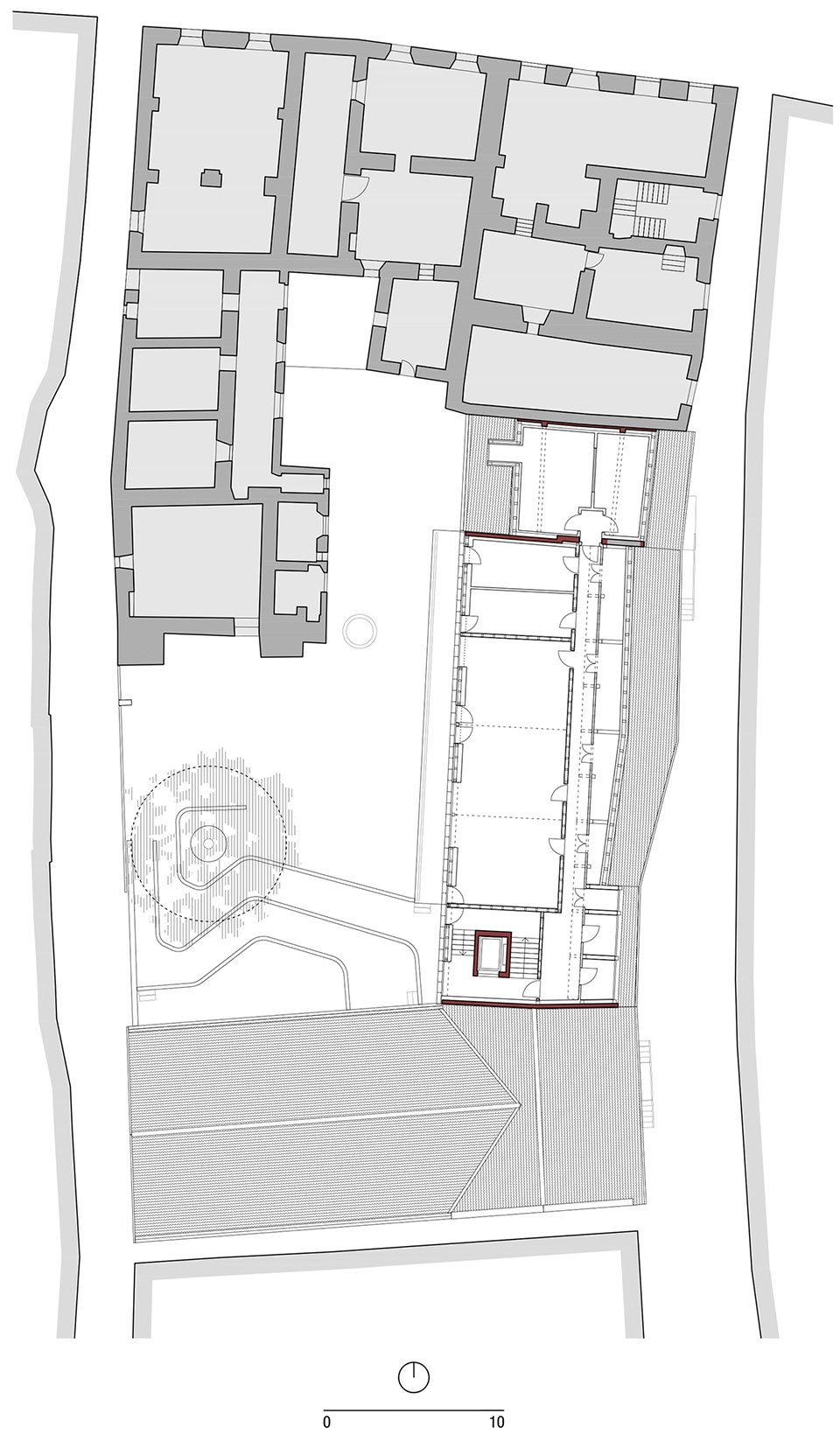 Revitalization of Old Glassworks and surrounding urban areas in old town of Ptuj by ELEMENTARNA