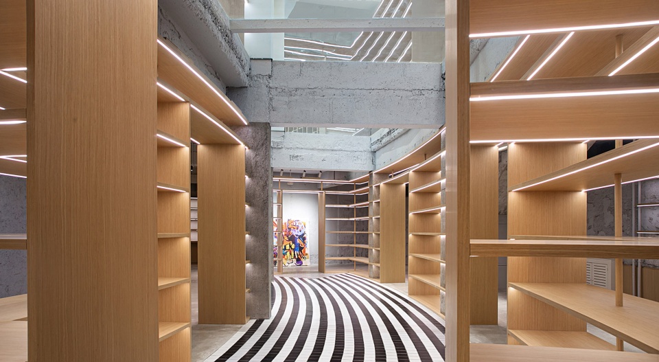 book inside book outside by displacement architecture design