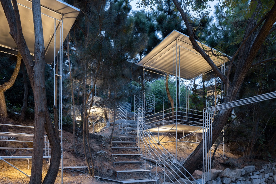 Wuwai Theater Chaoran Terrace Xiaoyao Pavilion China by Kong Xiangwei Studio