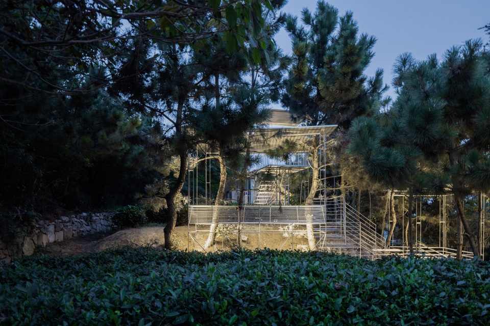 Wuwai Theater Chaoran Terrace Xiaoyao Pavilion China by Kong Xiangwei Studio