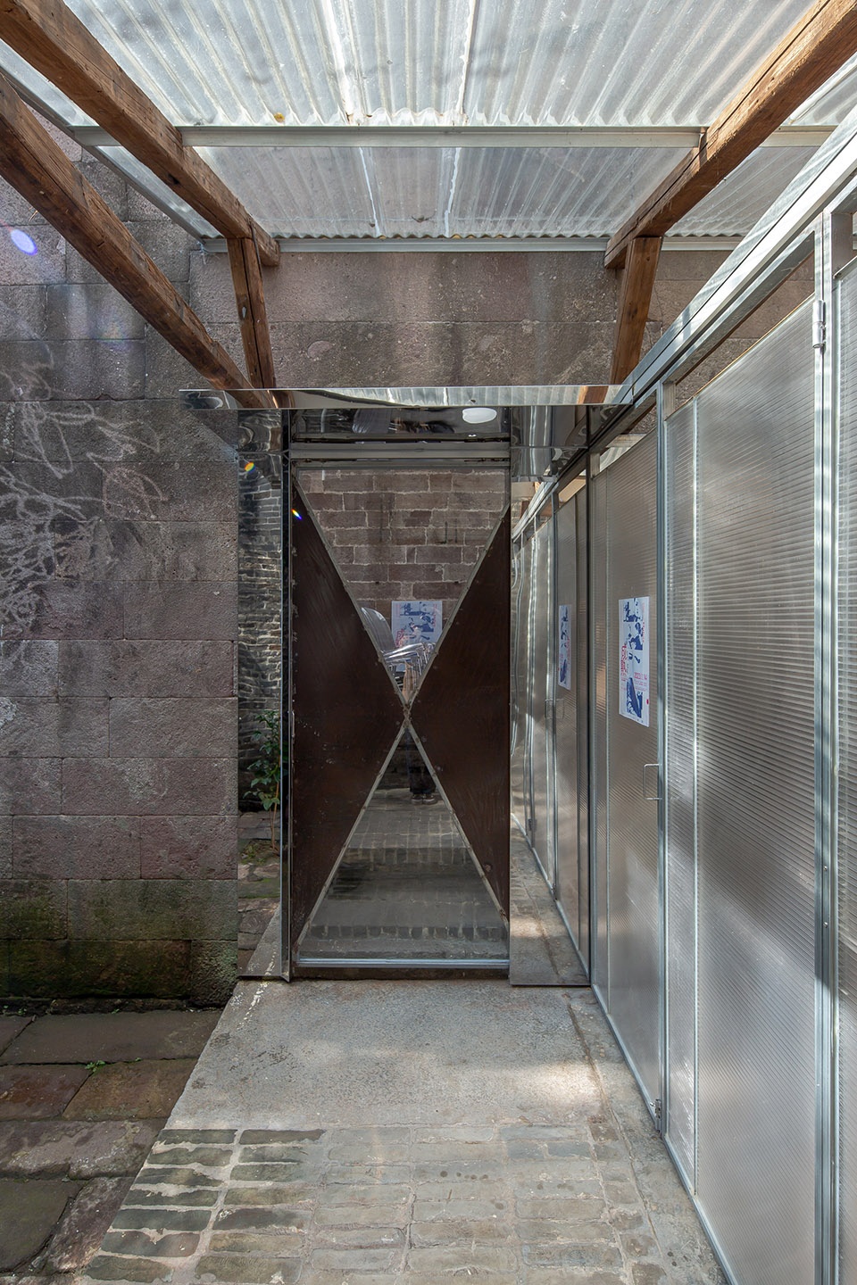 庭院入口门Courtyard entrance door