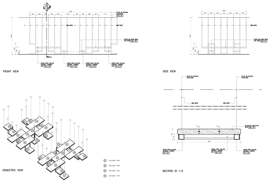 Bangkok University Interior Renovation by Imaginary Objects Hypothesis