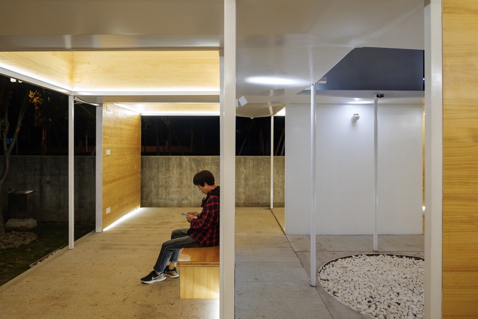 two pavilions in shanghai by gom
